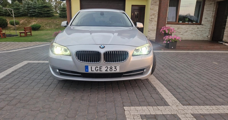 BMW Seria 5 cena 45600 przebieg: 220000, rok produkcji 2012 z Sokołów Podlaski małe 497